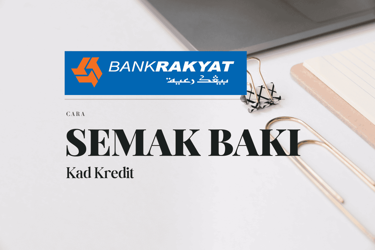Cara Semak Baki Kad Kredit Bank Rakyat Melalui Internet Banking