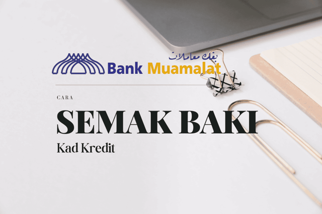 Cara Semak Baki Kad Kredit Bank Muamalat Melalui i-Muamalat
